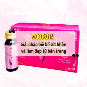 Bồi Bổ Sức Khỏe Và Làm Đẹp Từ Bên Trong Với Combo VCORGIN 10 Lọ
